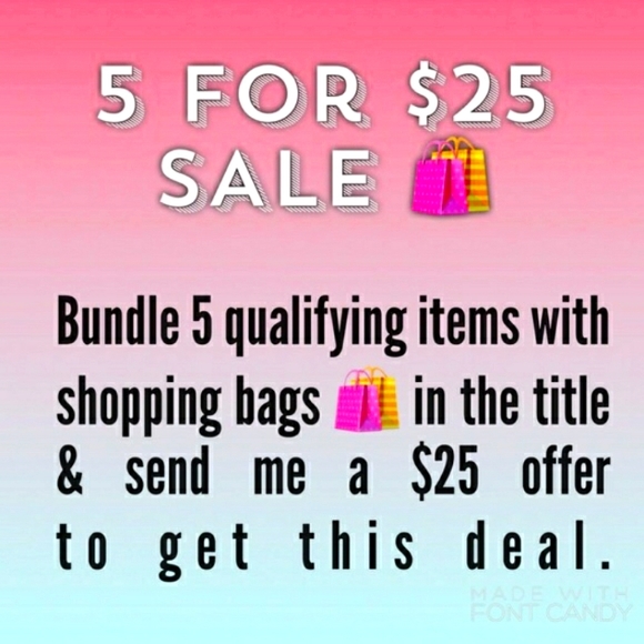 🛍️BUNDLE SALE🛍️ 5 for $25 - Picture 1 of 1